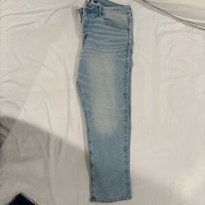 American Eagle Outfitters Light Blue Straight Jeans